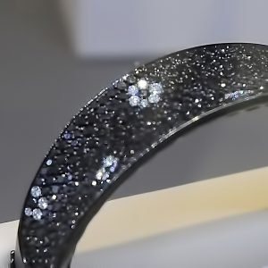 Pulsera Diamantes Negros y Blancos, 4BP-121789