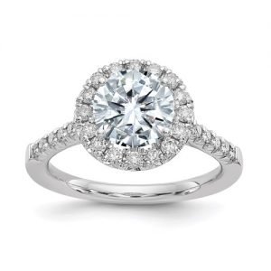 Anillo de Compromiso estilo Halo, 1BW-210676